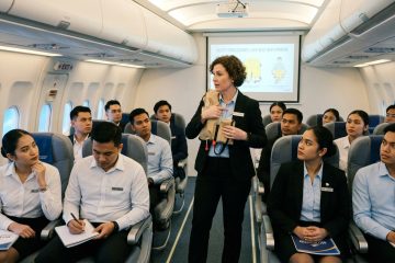 Aeromoça curso: Formação técnica e mercado de trabalho